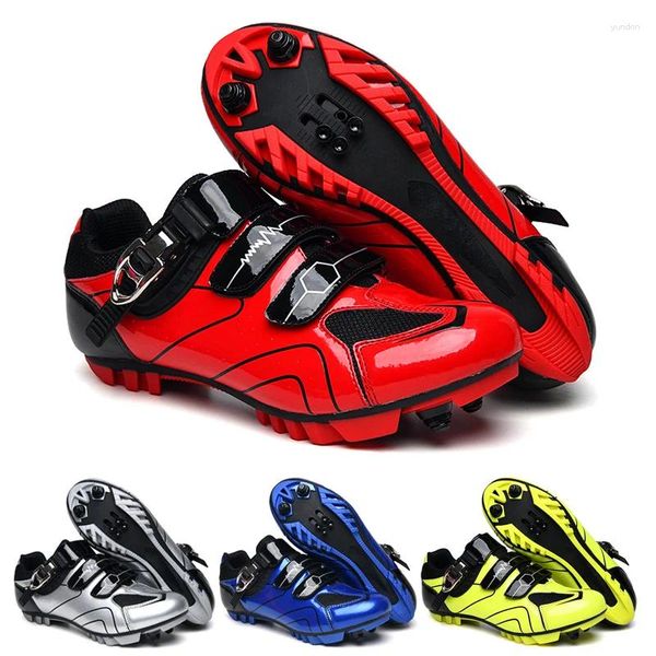 Sapatos de ciclismo Men Bicycle Outdoor Locking Road Road Profissional Racing Footwear Bicking Mountain MTB Bike Women Sneakers