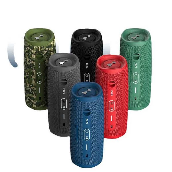 Tragbare Lautsprecher Wireless Bluetooth -Lautsprecher tragbarer Outdoor Sports IPX7 Waterdofeler Soundlautsprecher 20W Soundbox für junge Leute Flip 6 J240505