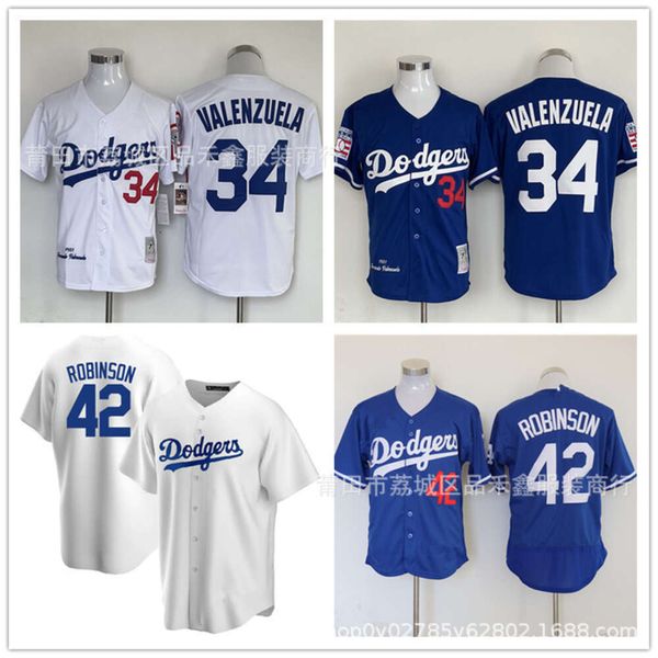 Beyzbol Robinson Dodgers Valenzuela Jersey