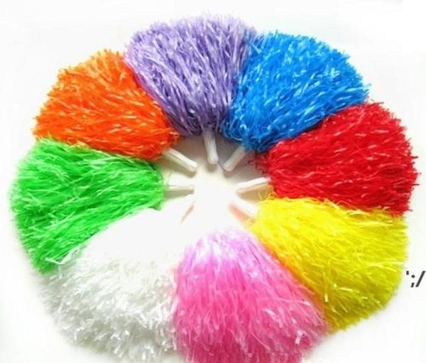 Pom Poms Cheerleading Cheerleading Supplies Square Dance Requisis Farbe kann Blumentanz Cheerleading Team Handbal Ljja18238507 wählen