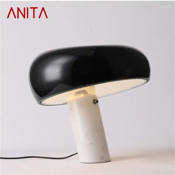 Настольные лампы Anita Touch Dimmer Lamp Современный креативный светодиодный настольный освещение декоративное для дома кровати