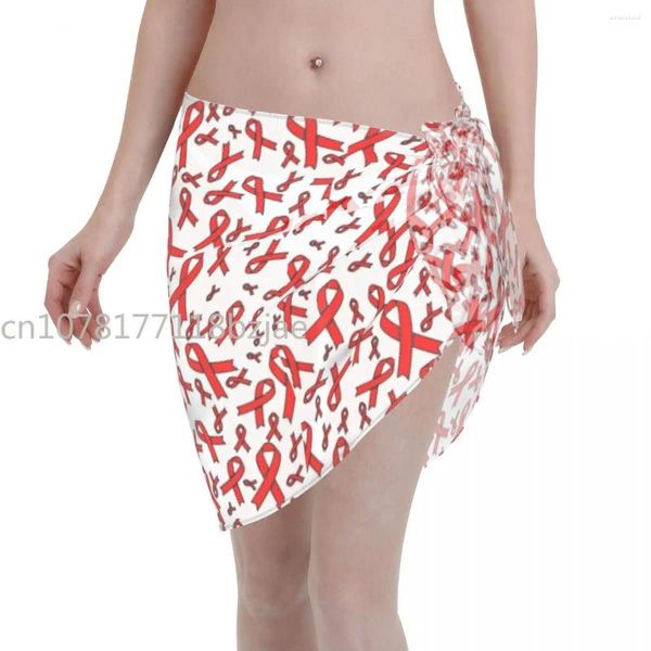 Sexy Chiffon Swimwear Pareo Autism Autism Fibbons Conclua Wrap Wrap Kaftan Sarong Skirt Beach Wear Bikinis Bikinis