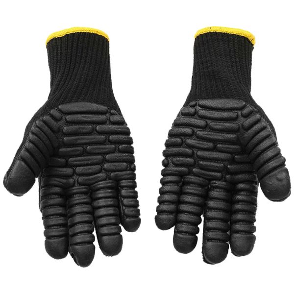 Handschuhe 1Pair Anti -Vibrationsschockdicht von Außensicherheitshandschuhen Arbeiten Bergmann Schutz resistant Öl Industrie Reduktion mechanisch