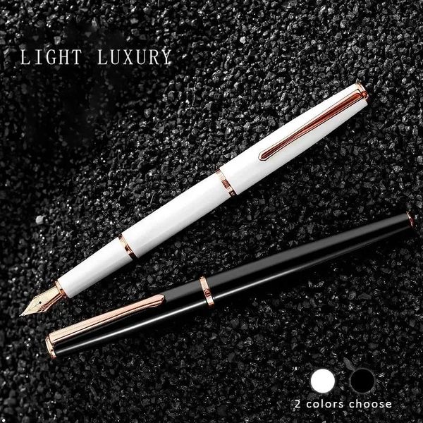 Hongdian 920 Fountain Pen Retro высококачественная практика каллиграфия написание чернильных ручек школьная офисная печать ручка Рождественские подарки 240425