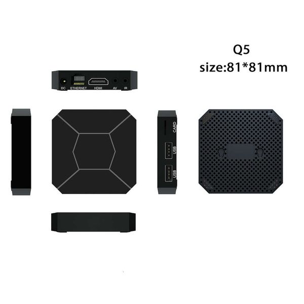 Q5 Voice H313 Set-Top Android 10 Bluetooth 5G Dual Band WiFi 4K Box TV-Box 2G/8GB