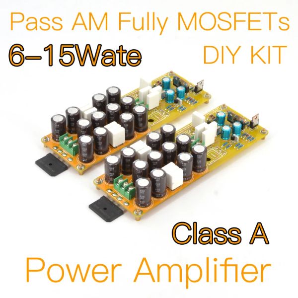 Verstärker Mofipass AM Full MOSFETS Klasse A (615W) Stromverstärker DIY -Kit Fertiges Board (1 Paar)