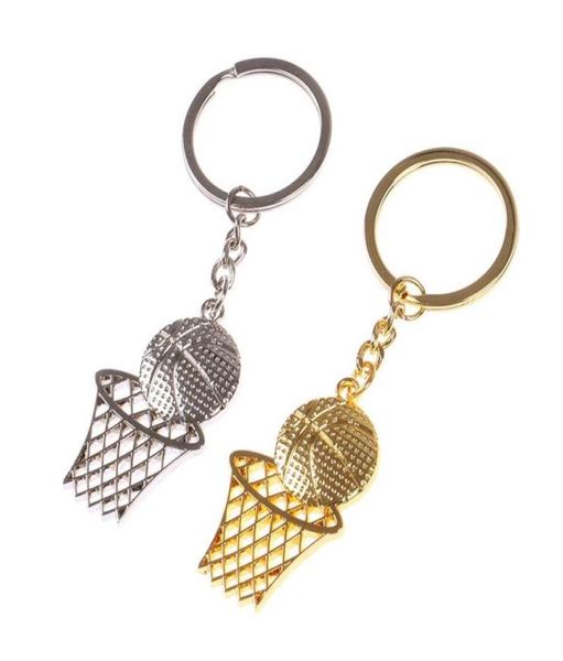 Keechhains Creative Keychain Sports Gift Basketball Net Stadium Pendant School Memorial Gifts3331440