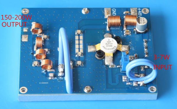 Усилители завершены 76m108mhz 150W200W RF FM TX усилитель трансмиссии усилитель Amp Heatsink