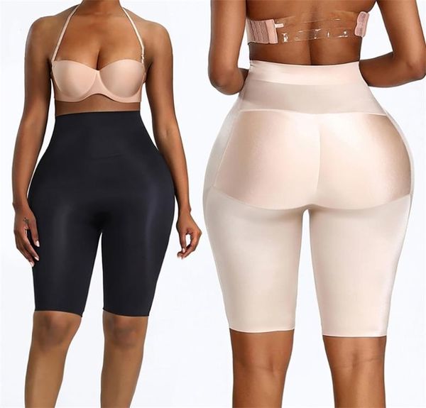 Yagimi High Taille Trainer Shapewear Body Tummy Shaper gefälschter Arsch Butt -Lifter -Stiefel Hip Pads Enhancer Booty Lifter Oberschenkel Trimmer 202743908