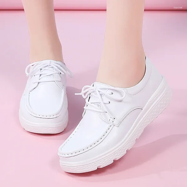 Scarpe casual Sneaker Sneakers Stile morbido Sole morbido Bianco piatto traspirante piccolo Zapatillas de Mujer Tenis