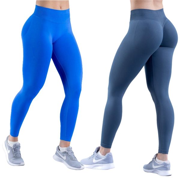 Dfyne Etkisi Spor Taytları Kadın Scrunch Seri Dikişsiz Yoga Pantolon Egzersiz Salonu Taytlar Düşük Yuvalı Bant Fitness Popo Kaldırma Taytlar Elastik Eğitim Giysileri