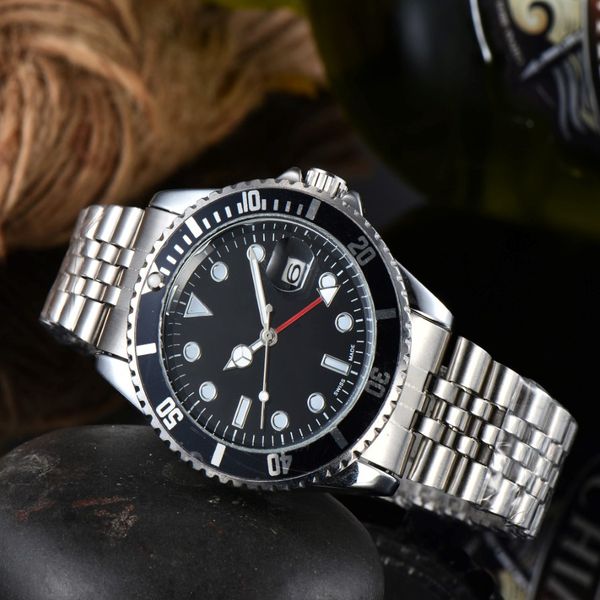 Новая модель Top Luxury Montre de Luxe vj Quartz Watch Men Men Big Magnifier 41 -мм президент из нержавеющей стали Мужские часы мужских наручных часов 0311 266c