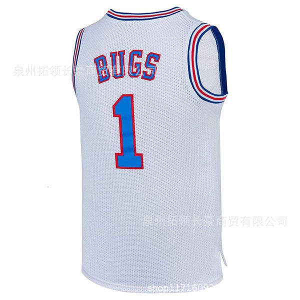 Luftbasketball -Jersey Slam Classic Movie Edition Bugs Lola Sight gestickt