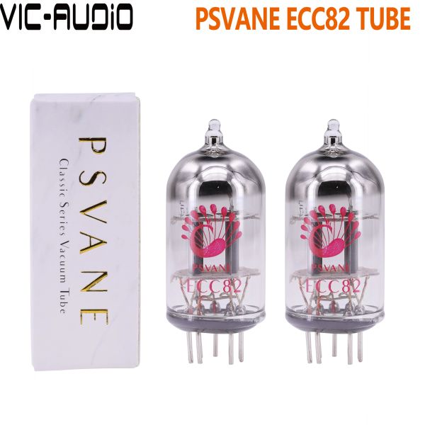 Amplificador Psvane ECC82 Tubo de vácuo 12AU7 Substitua 12AU7 ECC82 ECC802 Amplificador de tubo de áudio do tubo de áudio