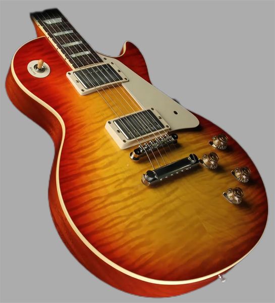 Hot Sell Sell Sell Sell Sell Quality E-Gitarre 2013 Custom Shop '59 Historische Neuauflage Gitarre Vos gewaschener Kirschmusikinstrumente 2569