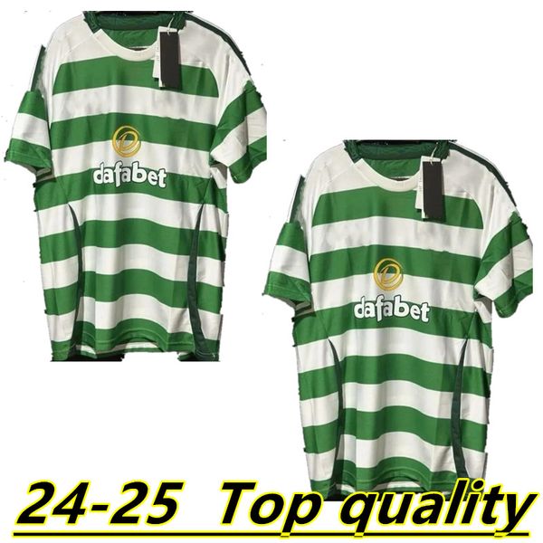 2024 2025 Celts Kyogo Football Shirt FC 24 25 European Home Away Fußballtrikot