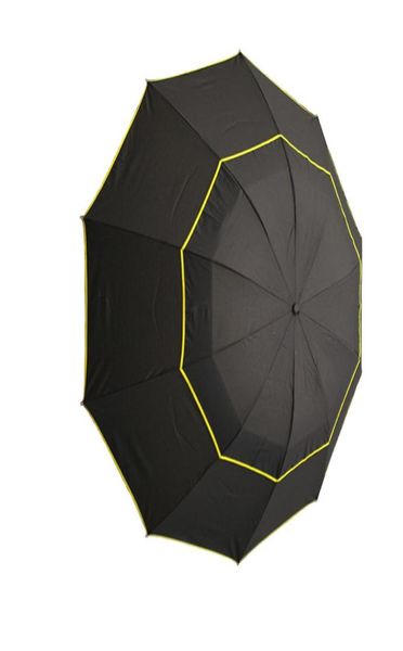 Três guarda -chuva de golfe dobrável Moda de chuva durável à prova de vento portátil grande sol rápido seco anti -UV Viagem dupla de camada dupla259q1681363