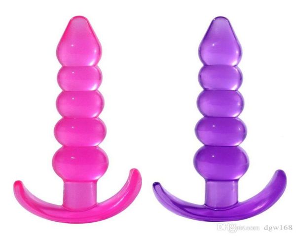 Желе силиконовые сексуальные аксессуары Новички эротические игрушечные анальные плагины для взрослых секс -игрушки для мужчин 9743201
