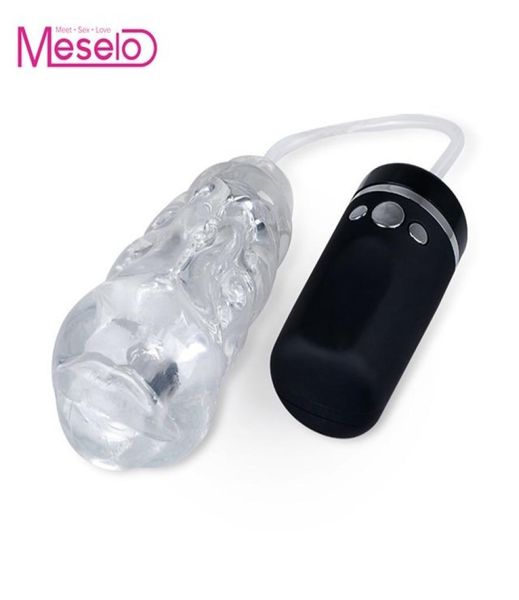 Meselo silicone pompino per uomini masturbazione elettrica pompino vagina vagina giocattoli sessuali automatici Machine sesso automatica giocattoli per figa orale MX18737781