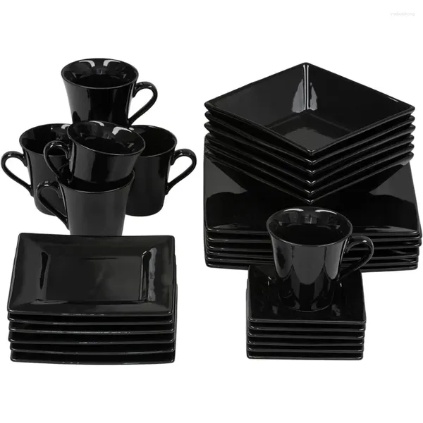 Кухонные наборы кухонные набор Nova Square 30 PC Junnedware Black