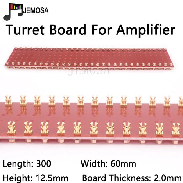 Amplifikatör 1pc 60 Gönder Taret Tahtası DIY Strip Terminal Etiketi Tahtası HIFI Audio Vakum Tüp Amplifikatör Kiti DIY 300*60*2mm için