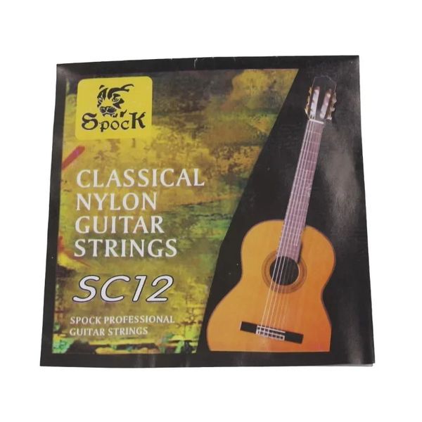 SPOCK CLASSICAL GUITAR NYLON STRINGS SC12 NYLON CLASSICAL Guitar Strings SC12 Strings de guitarra por atacado