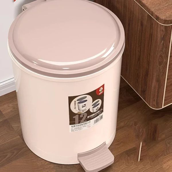 Sacchetti per lavello cucina lattina bidone camera camera da letto bidone della spazzatura moderna con coperchio sacchetti di immondizia portatili cozinha