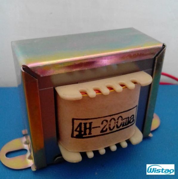 Amplificador 4H/200mA AMP AMP Bobina de estrangulamento 1 peça disponível OFC Pure OFC para amplificador de tubo Filtro de áudio HiFi DIY