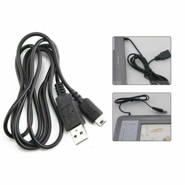 Cavi cavi USB Caricatore di ricarica Cavo di alimentazione per DS Lite DSL NDSL per NDSI 3DS Nuovo 3DS XL LL/GBM