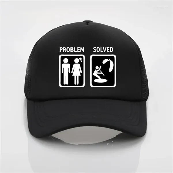 Ball Caps Problema risolto berretto da baseball uomini e donne Trend estivo giovanito joker sun beach visor cappello