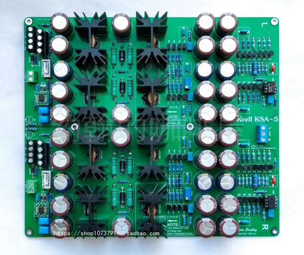 Amplificador O mais recente reencenar Krell KSA5 KSA5 Headphone Amplificador Ear esvaziamento PCB DIY HIDE