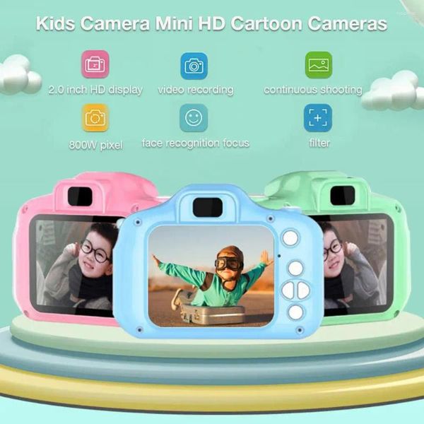 Digitalkameras Kinder Kamera HD -Cartoon können Fotos machen Kinder Schüler Geburtstagsgeschenke Mini Spielzeug für A3B7