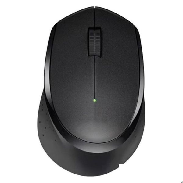 Topi M330 Silent Wireless Mouse 2.4GHz USB 1600DPI Ottica per Office Home Using PC Laptop Gamer ha un logo con il drop box drop otyeh