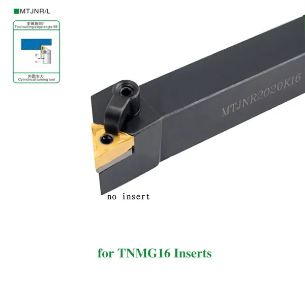 LASAPPARATUUR 1PC MTJNR1616H16 MTJNR2020K16 MTJNR2525M16 CNC STRUMENTI DI TORNI ALLA METALE METALLA