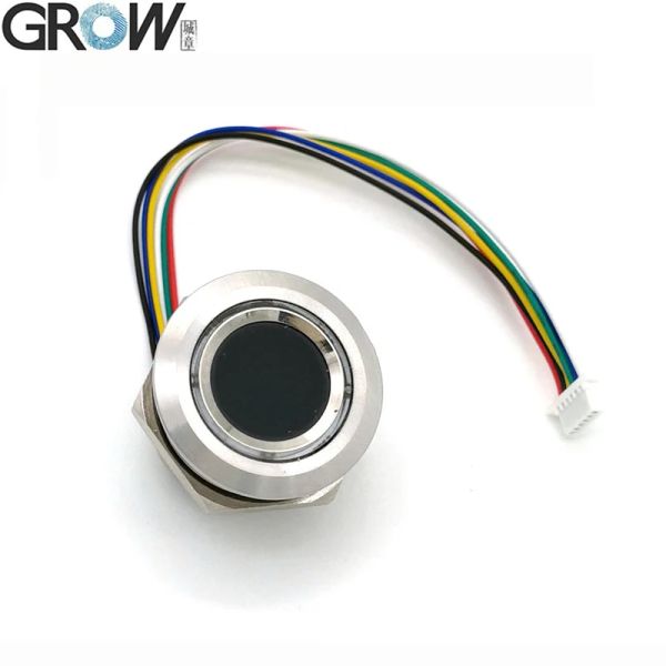 Scanner wachsen R503 Neues kreisförmiges RGB -Ring -Indikator -LED -Steuerelement DC3.3V SH1.06PIN Kapazitiver Fingerabdruckmodulsensor Scanner