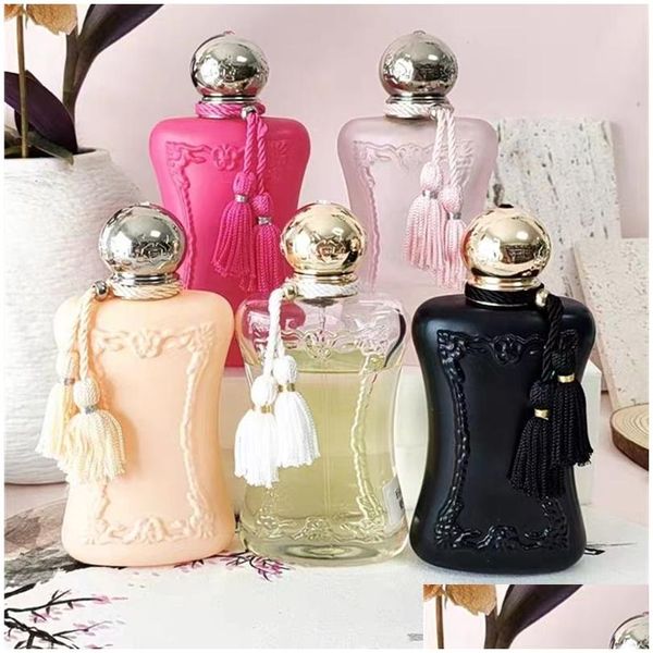 Kadınlar için başına koku Delina La Rosee Köln 75ml Edp Lady Valentine Günü Hediye Uzun Kalıcı Satış Dropship Dropship Dağıtım Otslv