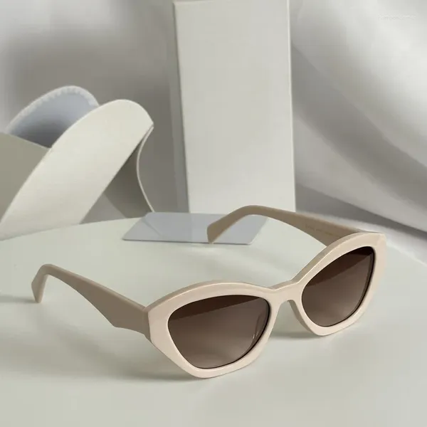 Солнцезащитные очки негабаритная модная звезда, такая как интернет -блоггер, бренд, бренд, oculos gafas de sol Eyewear