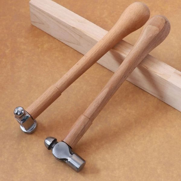 Hammer Ball Peen Hammer con manico in legno martello per lavorazione in metallo per il metallo per la formazione di revisione della riparazione