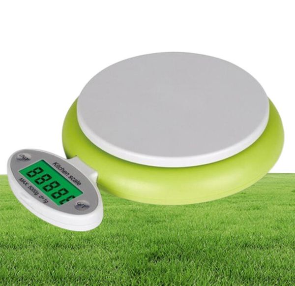 Scale da cucina elettroniche da 5 kg1g Scalance LCD Digital scale per la pesatura degli alimenti frutta Accessori cucina di cucina1237190