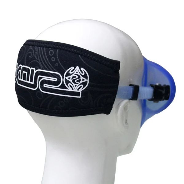 Abiti Copertina di cinghia da maschera da snorkel immersioni in neoprene per snorkeling subacqueo da nuoto a doppia facciate protezione per capelli per la maschera