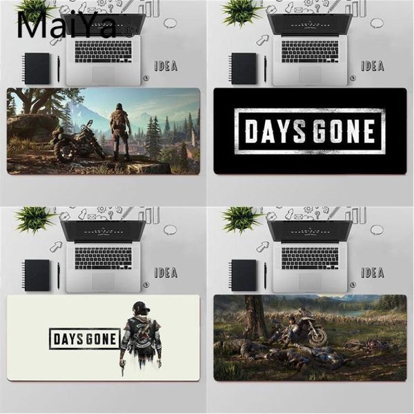 Mauspads Handgelenk ruhen Maiya Top -Qualität -Tage Gone Gamer Speed Mäuse im Einzelhandel kleine Gummi -Mousepad Large Pad Keyboards Mat 264b