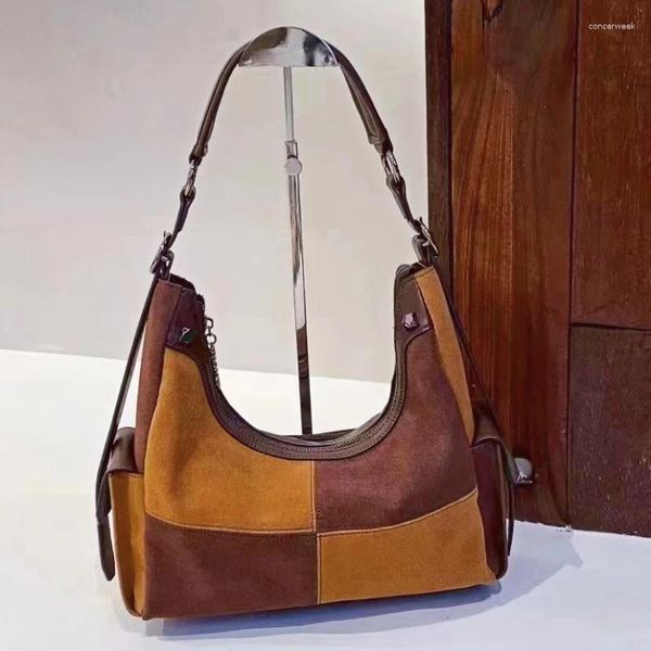 Сумки для женщин для женщин бродяга женская боковая сумка коричневая стропа Болсас -де -Мухер Дизайнер 2024 Мессенджер