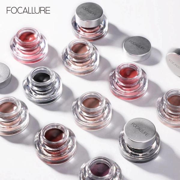 Eyeliner Focalure 5 Renk Makyaj Eyeliner Jel Krem Krem Su Geçirmez Göz Makyaj Profesyonel Güzellik Seksi Renk Gözü Kozmetik