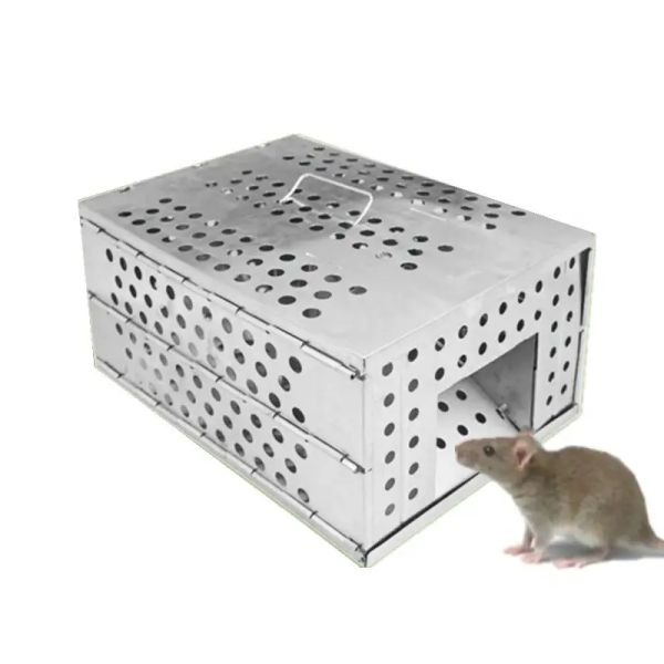 Tuzaklar Mousetrap Hanehalkı Sürekli Mousetrap Geniş Alan Otomatik Sıçan Yılan Tuzağı Kafesi Güvenli ve Zararsız Yüksek Verimlilik