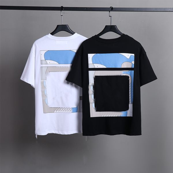 Дизайнерская футболка графические футболки для футболки мужская футболка спортивная одежда Cotte Street Graffitir Hipster Свободная фитинга плюс топ стрелка и масляный принт A9