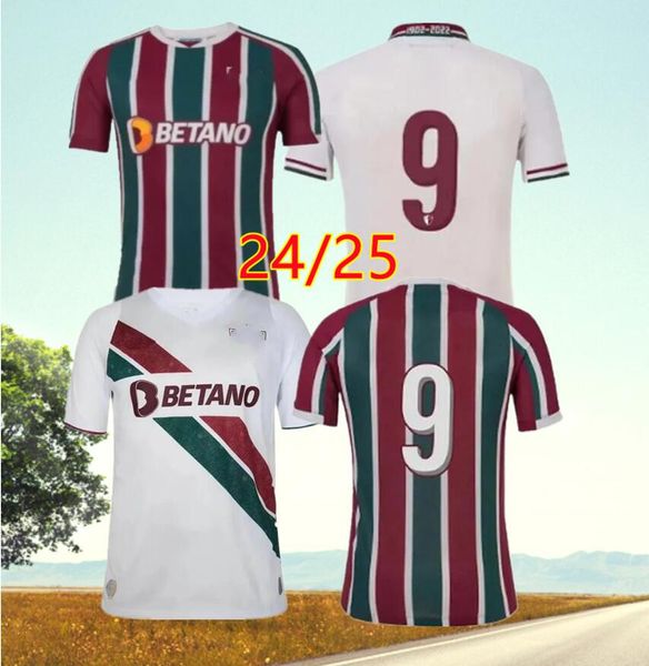 024 2025 Jerseys de futebol Fluminense 24 25 FC Hudson Marcelo Alan Nene Nino Felipe Meloel Ganso Trindade Fred Nonato Futebol Training Shirt