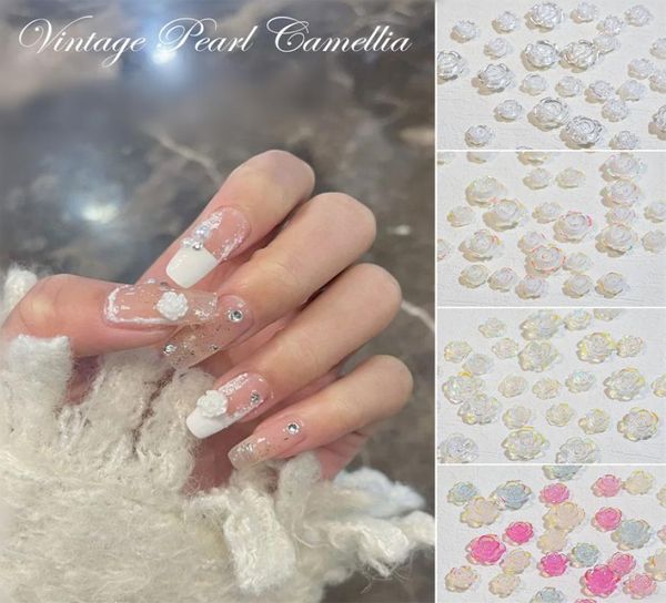 30pcsbag nail art forme glitter fiore mix size paillettes acriliche punte acriliche shinny nails accessori artistici decorazioni 6417839