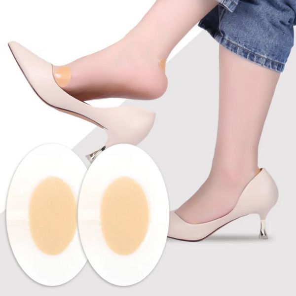 Aksesuarlar 10pcs Jel Topuk Koruyucu Ayak Yamaları Yapıştırıcı Blister Pads Topuk Astar Ayakkabı Stickers Ağrısı Kabul Ediyor