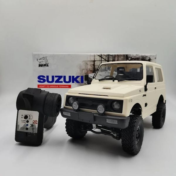 110 WPL C74 Jimny Warrior JA11 4WD 24G RC Crawler Car Simulation Fernbedienung Onroad für Jungen Geburtstagsgeschenke 240428