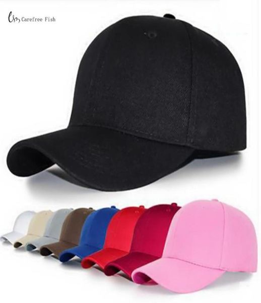 2020 Black Cap Solid Color Baseball Cap Snapback Caps Casquette Hüte für lässige Gorras Hip Hop Dad Hats für Männer Frauen Unisex4978866